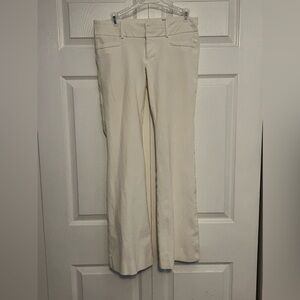 Lilly Pulitzer Cream Straight-Leg Pants